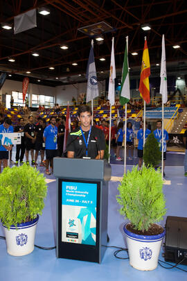 Ceremonia de apertura del Campeonato del Mundo Universitario de Balonmano. Antequera. Junio de 2016