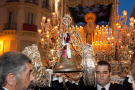 Procesión Magna Mariana con motivo del "Mater Dei". Centro histórico de Málaga. Septiembre de 2013