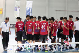 Partido Japón - China Taipei. Categoría masculina. Campeonato del Mundo Universitario de Balonmano. Antequera. Junio de 2016