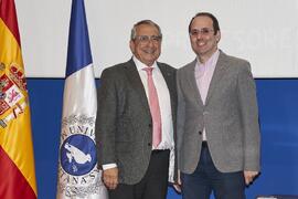 Toma de posesión de José del Campo Ávila como profesor titular del Área de Lenguajes y Sistemas Informáticos de la Universidad de Málaga. Toma de posesión de nuevos catedráticos y profesores titulares de la Universidad de Málaga. Paraninfo. Noviembre de 2023