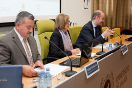 Designación de nueva sede y clausura del X Pleno del Consejo Universitario Iberoamericano (CUIB). Rectorado. Marzo de 2012