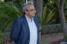 José Ángel Narváez. Homenaje al personal jubilado o que cumple 25 años de servicio en la Universidad de Málaga. Jardín Botánico. Junio de 2019
