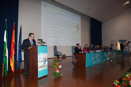 Acto inaugural. 4º Congreso Internacional de Actividad Físico-Deportiva para Mayores. Escuela Técnica Superior de Ingeniería Informática y Telecomunicaciones. Marzo de 2011