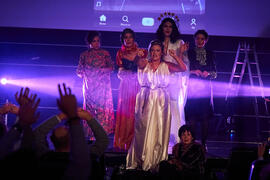 Actuación en la gala de clausura de la 31ª edición de Fancine de la Universidad de Málaga. Cine Albéniz. Noviembre de 2021