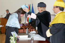 Investidura de nuevos doctores por la Universidad de Málaga. Paraninfo. Febrero de 2012