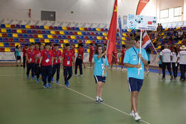 Equipo de China. Inauguración del 14º Campeonato del Mundo Universitario de Fútbol Sala 2014 (FUTSAL). Antequera. Julio de 2014