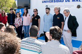 Inauguración del II Día del Estudiante. Campus de Teatinos. Octubre de 2018