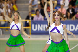 Cheerleaders. 14º Campeonato del Mundo Universitario de Fútbol Sala 2014 (FUTSAL). Antequera. Julio de 2014