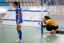 Partido Brasil contra Portugal. 14º Campeonato del Mundo Universitario de Fútbol Sala 2014 (FUTSAL). Antequera. Julio de 2014