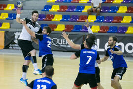 Partido Universidad de Frankfurt - Universidad Duisburg-Essen. Categoría masculina. Campeonato Europeo Universitario de Balonmano. Antequera. Julio de 2017