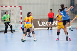 Partido España - India. Categoría femenina. Campeonato del Mundo Universitario de Balonmano. Antequera. Junio de 2016