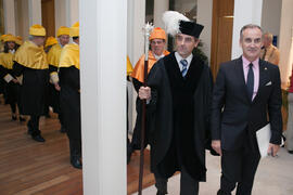 Investidura como Doctor "Honoris Causa" de Edmund Neugebauer por la Facultad de Medicina de la Universidad de Málaga. Edificio del Rectorado. Noviembre de 2016
