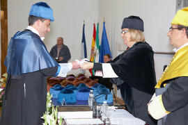 Investidura de nuevos doctores por la Universidad de Málaga. Paraninfo. Febrero de 2012