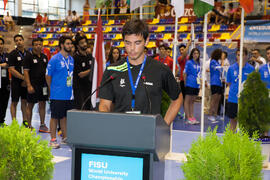 Ceremonia de apertura del Campeonato del Mundo Universitario de Balonmano. Antequera. Junio de 2016
