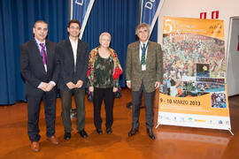 Congreso de deporte del 5º Congreso Internacional de actividad físico-deportiva para mayores de la Universidad de Málaga en la E.T.S.I . Marzo de 2013