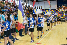 Ceremonia de clausura del Campeonato Europeo Universitario de Balonmano. Antequera. Julio de 2017