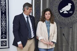 Toma de posesión de Ana Isabel Marín Guerrero como nueva asesora en materia de Calidad Docente de la Universidad de Málaga. Edificio del Rectorado. Abril de 2024