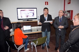 Congreso de deporte del 5º Congreso Internacional de actividad físico-deportiva para mayores de la Universidad de Málaga en la E.T.S.I . Marzo de 2013