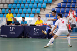 Partido Brasil contra Iran. 14º Campeonato del Mundo Universitario de Fútbol Sala 2014 (FUTSAL). Antequera. Julio de 2014