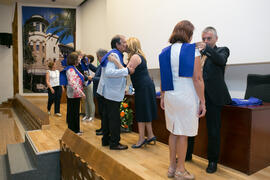 Graduación del curso del Aula de Mayores de la Universidad de Málaga. Paraninfo. Junio de 2017