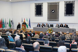 Toma de Posesión del nuevo Consejo de Dirección de la Universidad de Málaga. Paraninfo.  Enero de 2016