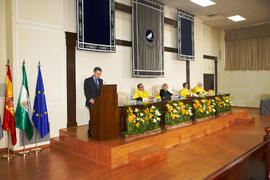 Investidura como Doctor "Honoris Causa" de D. Enrique Moreno González por la Universidad de Málaga. Facultad de Medicina. Mayo de 2011