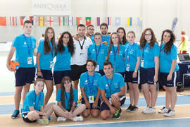 Voluntarios. 14º Campeonato del Mundo Universitario de Fútbol Sala 2014 (FUTSAL). Antequera. Julio de 2014