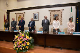 Mesa presidencial. Celebración de San Lucas. Facultad de Medicina. Noviembre de 2019