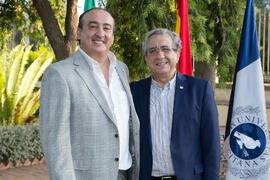 Homenaje al personal que cumple 25 años de servicio en la UMA. Jardín Botánico. Junio 2017