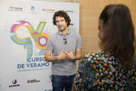 Carlos Marañón. Curso "Las series televisivas: anatomía de un monstruo". Cursos de verano 2019 de la Universidad de Málaga. Marbella. Julio de 2019