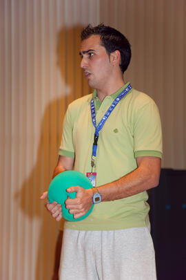 Taller de Activación y Sostenimiento Muscular. 3º Congreso Internacional de Actividad Físico-Deportiva para Mayores de la Universidad de Málaga. Palacio de Ferias y Congresos de Málaga. Marzo de 2009