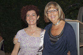 Cena de gala con motivo al homenaje para los jubilados y personal que cumple 25 años de servicio en la Universidad de Málaga. Jardín Botánico. Junio de 2010
