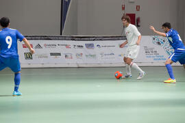 Partido Bielorrusia contra Azerbaiyán. 14º Campeonato del Mundo Universitario de Fútbol Sala 2014 (FUTSAL). Antequera. Julio de 2014