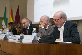 Intervención de Diego Rodríguez Vargas. Presentación del libro "Recordando a 3 maestros". Facultad de Ciencias Económicas y Empresariales. Noviembre de 2018