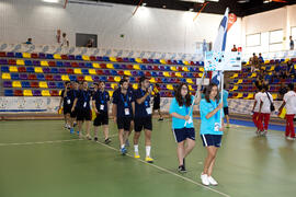 Equipo de Israel. Inauguración del 14º Campeonato del Mundo Universitario de Fútbol Sala 2014 (FUTSAL). Antequera. Julio de 2014