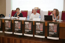 Reunión de la Asociación de la  Olimpiada Española de Economía, Fase Nacional. Salón de Grados de la Facultad de Economía y Empresariales. Málaga. Junio de 2015