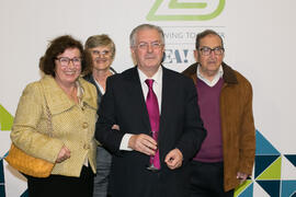 Momentos posteriores al acto del 25 Aniversario del Parque Tecnológico de Andalucía. Palacio de Ferias y Congresos de Málaga. Noviembre de 2017