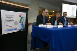 Homenaje a Pablo García Baena y Antonio Garrido. Biblioteca General. Octubre de 2018
