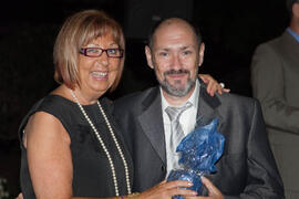 Cena de gala con motivo al homenaje para los jubilados y personal que cumple 25 años de servicio en la Universidad de Málaga. Jardín Botánico. Junio de 2009
