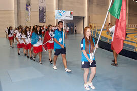 Ceremonia de apertura del IX Campeonato de Europa Universitario de Fútbol Sala. Antequera. Julio de 2013