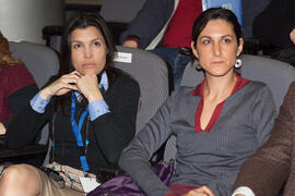 Asistentes a la ponencia de clausura del 4º Congreso Internacional de Actividad Físico-Deportiva para Mayores. Escuela Técnica Superior de Ingeniería Informática y Telecomunicaciones. Marzo de 2011