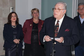 Inauguración de la plaza Pintor Eugenio Chicano. Málaga. Noviembre de 2016