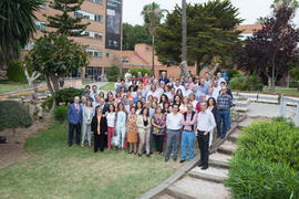 Foto de grupo. Facultad de Ciencias Económicas y Empresariales. Campus de El Ejido. Mayo de 2015
