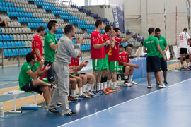 Partido Portugal - Egipto. Categoría masculina. Campeonato del Mundo Universitario de Balonmano. Antequera. Junio de 2016