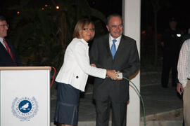 Inauguración del alumbrado del Campus de Teatinos. Málaga. Junio de 2013