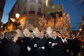 Procesión Magna Mariana con motivo del "Mater Dei". Centro histórico de Málaga. Septiembre de 2013