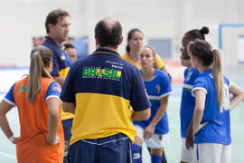 Partido Brasil contra Portugal. 14º Campeonato del Mundo Universitario de Fútbol Sala 2014 (FUTSAL). Antequera. Julio de 2014