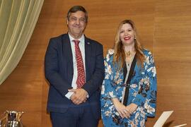 Toma de posesión de Miriam Seghiri Domínguez como nuevo Vicerrectora Adjunta de Cooperación Internacional y Política Lingüística de la Universidad de Málaga. Edificio del Rectorado. Abril de 2024