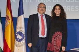 Toma de posesión de María Rodríguez Bailón como profesora titular del Área de Fisioterapia de la Universidad de Málaga. Paraninfo. Diciembre de 2022