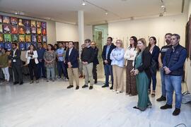 Personal asistente a la toma de posesión de los nuevos cargos de la Universidad de Málaga. Edificio del Rectorado. Abril de 2024